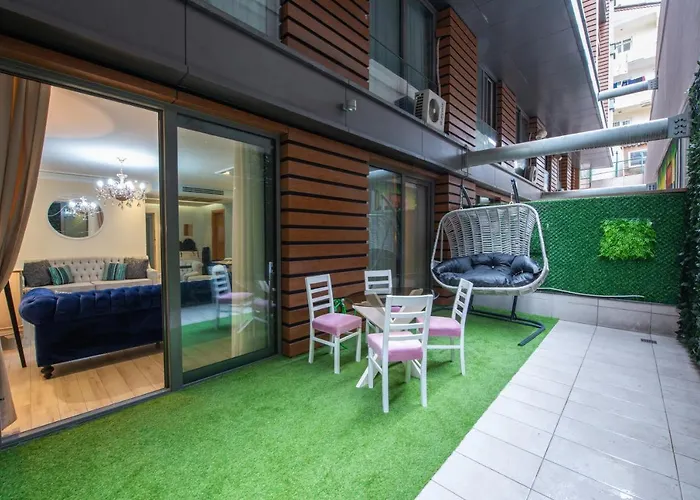 Appartement Three Bedroom Duplex With Large Terrace Istanboel