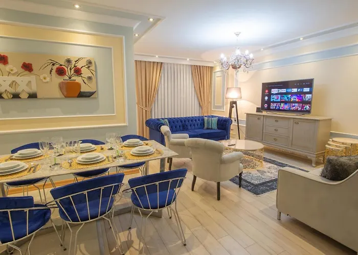 公寓 Three Bedroom Duplex With Large Terrace 伊斯坦布尔